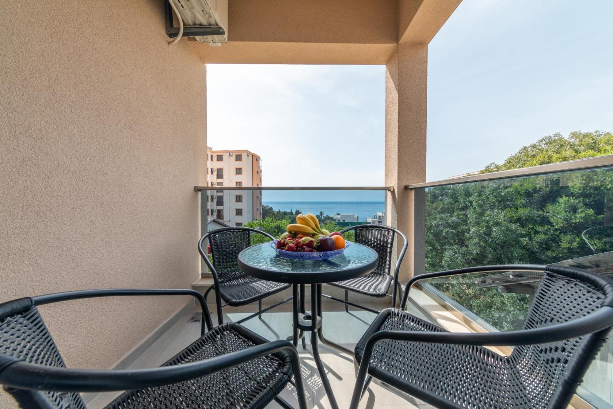 Sunways Apartments Dobra Voda Kamer foto