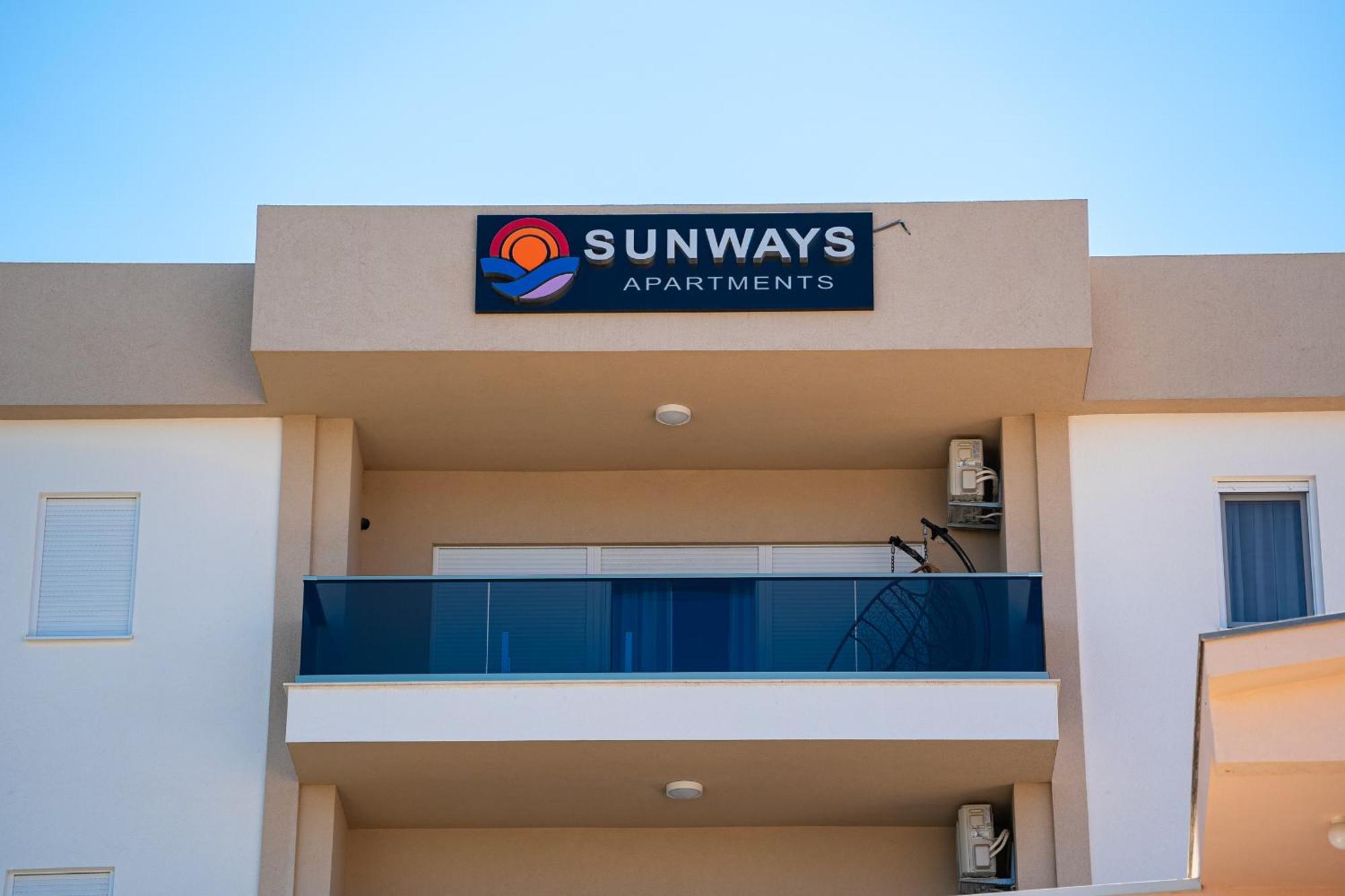 Sunways Apartments Dobra Voda Buitenkant foto