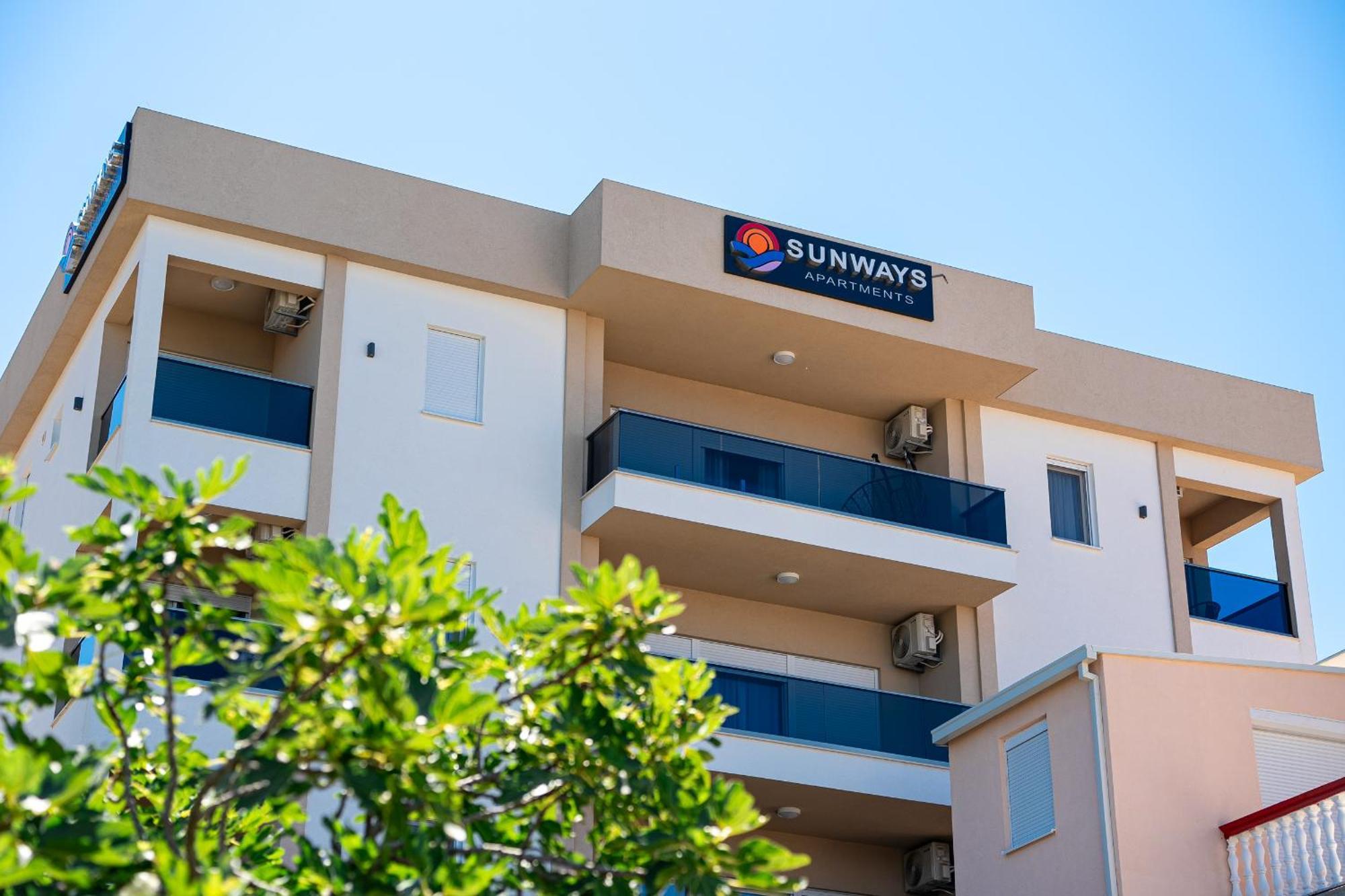 Sunways Apartments Dobra Voda Buitenkant foto